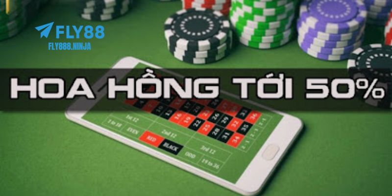Chính sách hoa hồng khủng dành cho đại lý FLY88